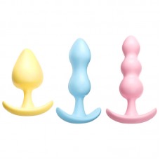 MizzZee - Jelly Anal Butt Plug (Full Set 3 Pieces) MizzZee - Jelly Anal Butt Plug (Full Set 3 Pieces)