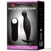 PRETTY LOVE Vibration Anal Pleasure Butt Plug (Black)