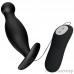 PRETTY LOVE Vibration Anal Pleasure Butt Plug (Black)