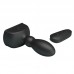 MR PLAY - Remote-Controlled Inflatable Vibrating Anal Plug (Chargeable - Black)