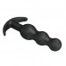 Pretty Love - Sidney Vibrating Anal Bead Massager (Chargeable - Black)