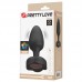 Pretty Love - Varian RGB Light Vibrating Anal Plug (Chargeable - Black)