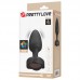 Pretty Love - Olman RGB Light Vibrating Anal Plug (Chargeable - Black)