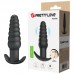 Pretty Love - Aeolis Vibrating Anal Plug Massager (Battery - Black)