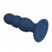 MR PLAY - 3 Metal Balls Silicone Anal Plug (L Size)