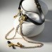 MizzZee - Adult Pacifier Gag With Nipple Clamps Chain Detachable