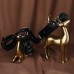 MIZZZEE - Restraint Backhand Collars Mouth Gag Ball Bondage Set (Black)