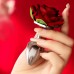 MizzZee - Flower Anal Butt Plug (Red)