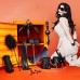 MizzZee - Exquisite Black Plush SM Bondage Set (10 Pieces Set)