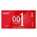 GOK - Hyaluronic Acid Ultra Moisturizing Warming 001 Con dom (10Pcs)