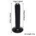 Orissi - Female Leather Strap On Vibrator (L:17cm - D:3.7cm)