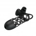 PRETTY LOVE - Fierce Men Vibrating Penis Sleeve With Ball Strap (L:13.5cm - D:3.6cm)