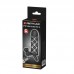 PRETTY LOVE - Fierce Men Vibrating Penis Sleeve With Ball Strap (L:13.5cm - D:3.6cm)