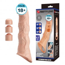 PRETTY LOVE - Ragna Extension Penis Sleeve (Skin Color)