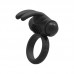 Geteen - Shared Pleasure Vibrating Cock Ring (Battery - Black)