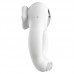 MizzZee - Interactive Suction Vibration Cock Ring (Chargeable - White)