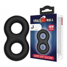 CRAZY BULL - Super Soft Silicon Male 8 Shape Delay Cock Rings