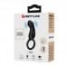 PRETTY LOVE - Trae Vibrating Penis Ring (Chargeable - Black)
