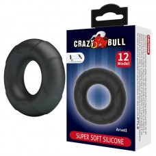 CRAZY BULL - Arvell Super Soft Silicon Male Delay Cock Rings (Model 12)