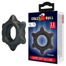 CRAZY BULL - Ethaniel Super Soft Silicon Male Delay Cock Rings (Model 11)