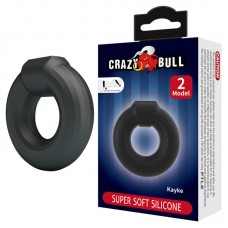 CRAZY BULL - Kayke Super Soft Silicon Male Delay Cock Rings (Model 2)