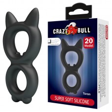 CRAZY BULL - Toran Soft Silicon Male Delay Cock Rings (Model 20)
