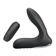 MR PLAY - NASREDDIN Inflatable Vibrating Anal Massager (Chargeable - Black)
