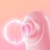 SECWELL - Little Pudding Pulse Suction Vibrating Egg (Battery - Pink)