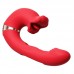 MizzZee - XIAOLANG Tongue Lick Slap Vibrator (Chargeable - Red)