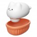 MizzZee - Meow Joy Suction Vibrator (Chargeable - White)