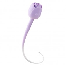 MizzZee - Rose Temptation Nipple Clitoral Massage (Chargeable - Purple)