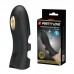 PRETTY LOVE - PEGASUS Electric Shock Finger Vibrator (Chargeable - Black)