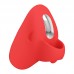 PRETTY LOVE - Carnation Finger Vibrator (Chargeable - Red)