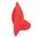 PRETTY LOVE - Carnation Finger Vibrator (Chargeable - Red)