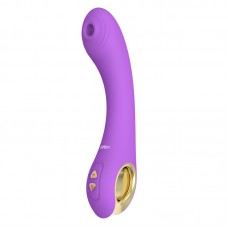 HK LETEN - Fairy G-Spot Licking Sucking Heating Vibrator (Chargeable - Purple)