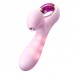 HK LETEN - Photon Sucking Vibrator Wand (Chargeable - Pink)