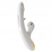 MizzZee - Little Red Heart Suction Antibacterial Vibrator Wand (Smart APP Model - Chargeable)