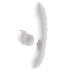MizzZee - Bunny Detachable Thrusting Sucking Heating Vibrator Wand (Smart APP Model - Chargeable)