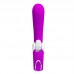 PRETTY LOVE - Magic Tongue Smart Licking Wheel Vibrator (Chargeable - Purple)