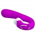 PRETTY LOVE - Magic Tongue Smart Licking Wheel Vibrator (Chargeable - Purple)