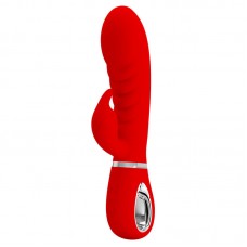 PRETTY LOVE - Prescott Wand Vibrator (Chargeable - Red)