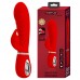 PRETTY LOVE - Prescott Wand Vibrator (Chargeable - Red)