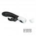 Pretty Love - Naughty Bunny Powerful Vibrating Massager Wand (Battery - Black)