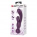 Pretty Love - All Roundet Double Head Vibrator Wand (Chargeable - Purple)