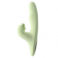 QUER - NASHA Heating Licking AV Wand Vibrator (Chargeable - Green)