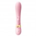MizzZee - Moon Rabbit Heating Dual Vibrator Massage Wand (Chargeable - Pink)