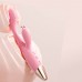 MizzZee - Little Crown Dual Vibrating Heating Wand (Chargeable - Pink)