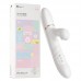 MizzZee - Yiyue Thrusting Suction Rotating Beads Vibrator Wand (Chargeable - White)