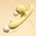 MizzZee - Cute Dragon Heating Suction Vibrator Wand (Chargeable - Yellow)