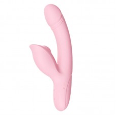 MizzZee - Dreamy Suction Heating Vibrating Wand (Chargeable -Pink)